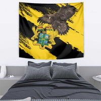 Ghana Eagle Tapestry Coat Of Arms - Grunge Style - Wonder Print Shop