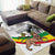 Adwa Victory Day Area Rug Menelik II and Mount Soloda - Lion Of Judah
