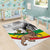 Adwa Victory Day Area Rug Menelik II and Mount Soloda - Lion Of Judah