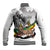 Adwa Victory Day Baseball Jacket Menelik II and Mount Soloda - Lion Of Judah