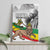 Adwa Victory Day Canvas Wall Art Menelik II and Mount Soloda - Lion Of Judah