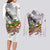 Adwa Victory Day Couples Matching Long Sleeve Bodycon Dress and Long Sleeve Button Shirt Menelik II and Mount Soloda - Lion Of Judah