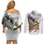 Adwa Victory Day Couples Matching Off Shoulder Short Dress and Long Sleeve Button Shirt Menelik II and Mount Soloda - Lion Of Judah