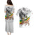 Adwa Victory Day Couples Matching Puletasi and Hawaiian Shirt Menelik II and Mount Soloda - Lion Of Judah