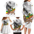 Adwa Victory Day Family Matching Long Sleeve Bodycon Dress and Hawaiian Shirt Menelik II and Mount Soloda - Lion Of Judah
