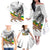 Adwa Victory Day Family Matching Off The Shoulder Long Sleeve Dress and Hawaiian Shirt Menelik II and Mount Soloda - Lion Of Judah