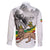 Adwa Victory Day Family Matching Off Shoulder Maxi Dress and Hawaiian Shirt Menelik II and Mount Soloda - Lion Of Judah