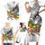 Adwa Victory Day Family Matching Short Sleeve Bodycon Dress and Hawaiian Shirt Menelik II and Mount Soloda - Lion Of Judah