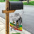 Adwa Victory Day Garden Flag Menelik II and Mount Soloda - Lion Of Judah
