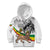 Adwa Victory Day Kid Hoodie Menelik II and Mount Soloda - Lion Of Judah