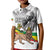Adwa Victory Day Kid Polo Shirt Menelik II and Mount Soloda - Lion Of Judah