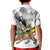 Adwa Victory Day Kid Polo Shirt Menelik II and Mount Soloda - Lion Of Judah