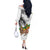 Adwa Victory Day Off The Shoulder Long Sleeve Dress Menelik II and Mount Soloda - Lion Of Judah