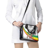 Adwa Victory Day Shoulder Handbag Menelik II and Mount Soloda - Lion Of Judah - Wonder Print Shop