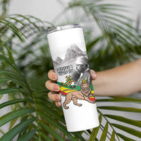 Adwa Victory Day Skinny Tumbler Menelik II and Mount Soloda - Lion Of Judah - Wonder Print Shop