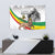 Adwa Victory Day Tapestry Menelik II and Mount Soloda - Lion Of Judah - Wonder Print Shop