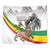 Adwa Victory Day Tapestry Menelik II and Mount Soloda - Lion Of Judah - Wonder Print Shop