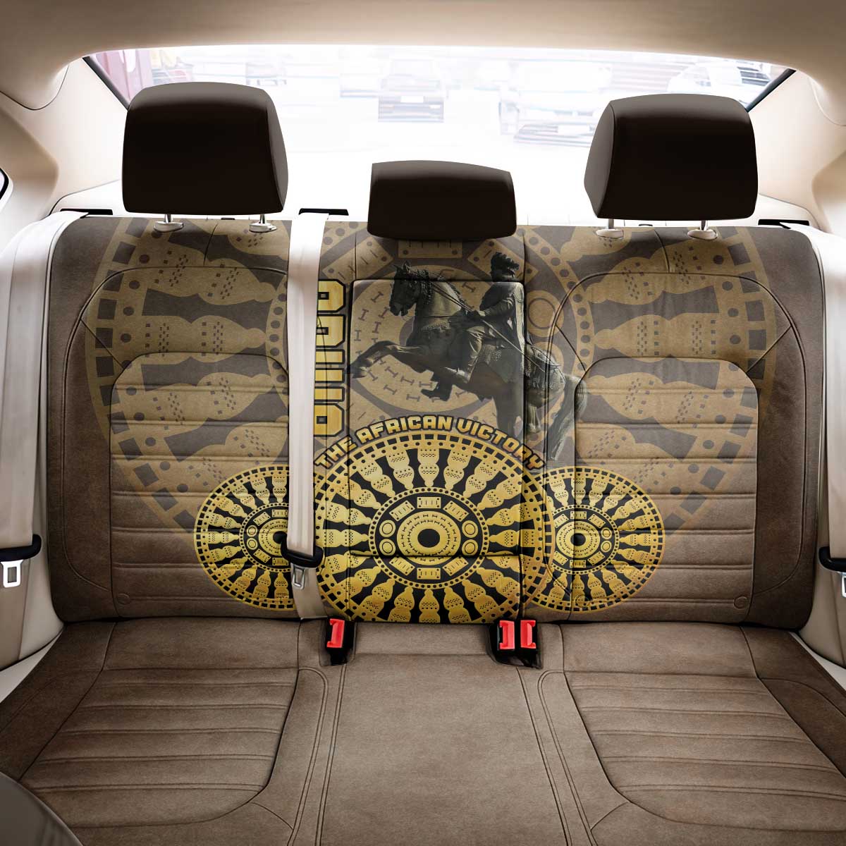 Adwa Victory of Ethiopia Back Car Seat Cover African Victory In The Age Of Empire