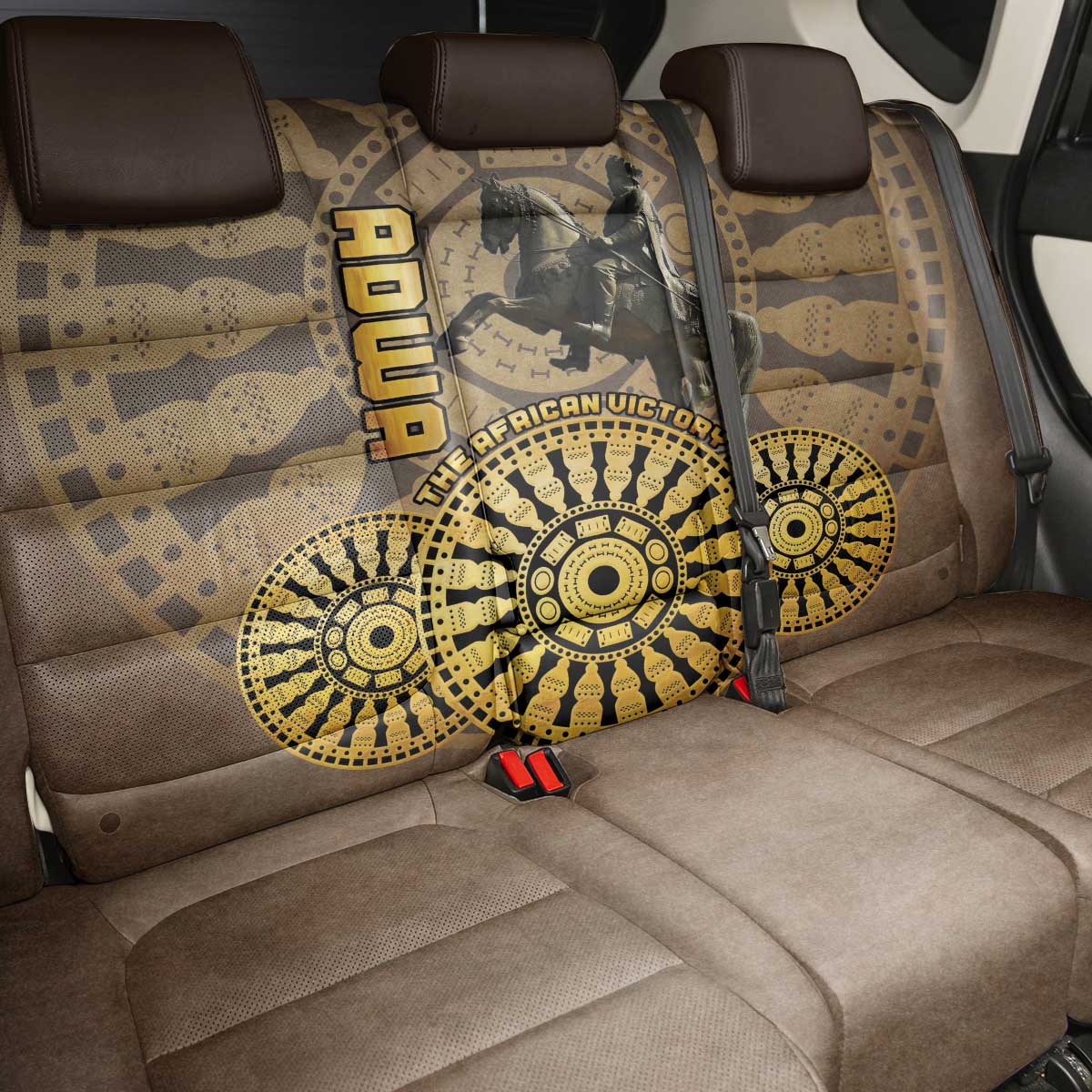 Adwa Victory of Ethiopia Back Car Seat Cover African Victory In The Age Of Empire