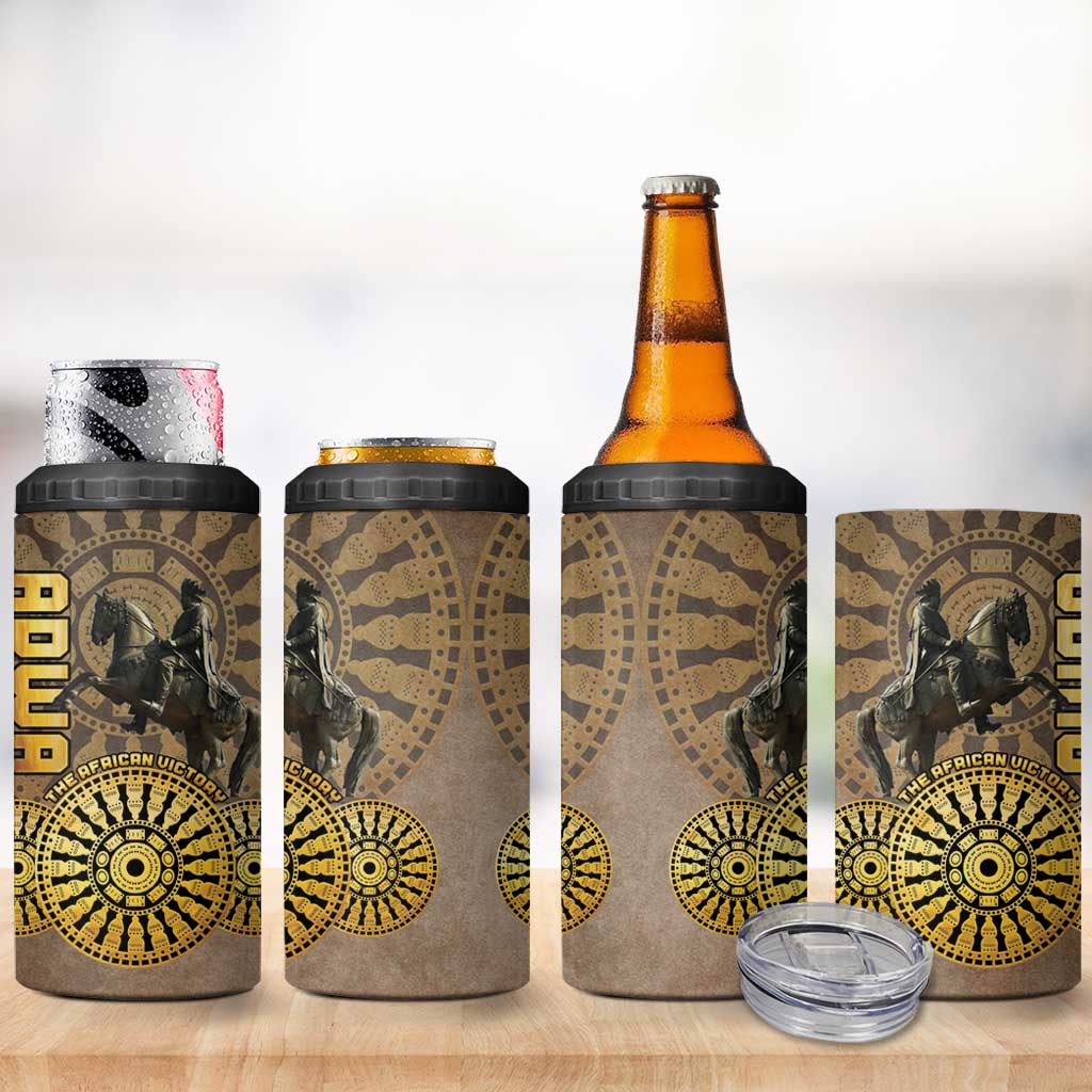 Adwa Victory of Ethiopia 4 in 1 Can Cooler Tumbler African Victory In The Age Of Empire LT15