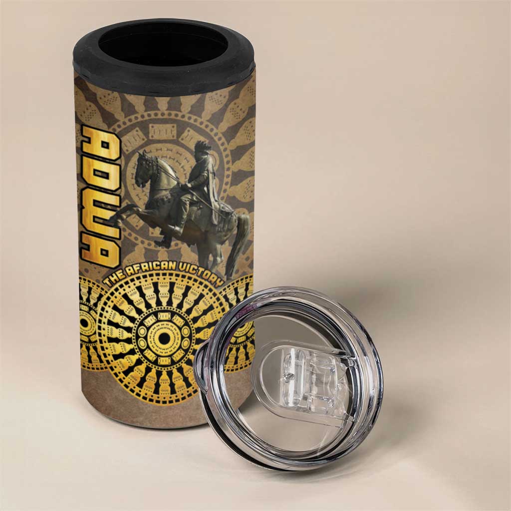 Adwa Victory of Ethiopia 4 in 1 Can Cooler Tumbler African Victory In The Age Of Empire LT15