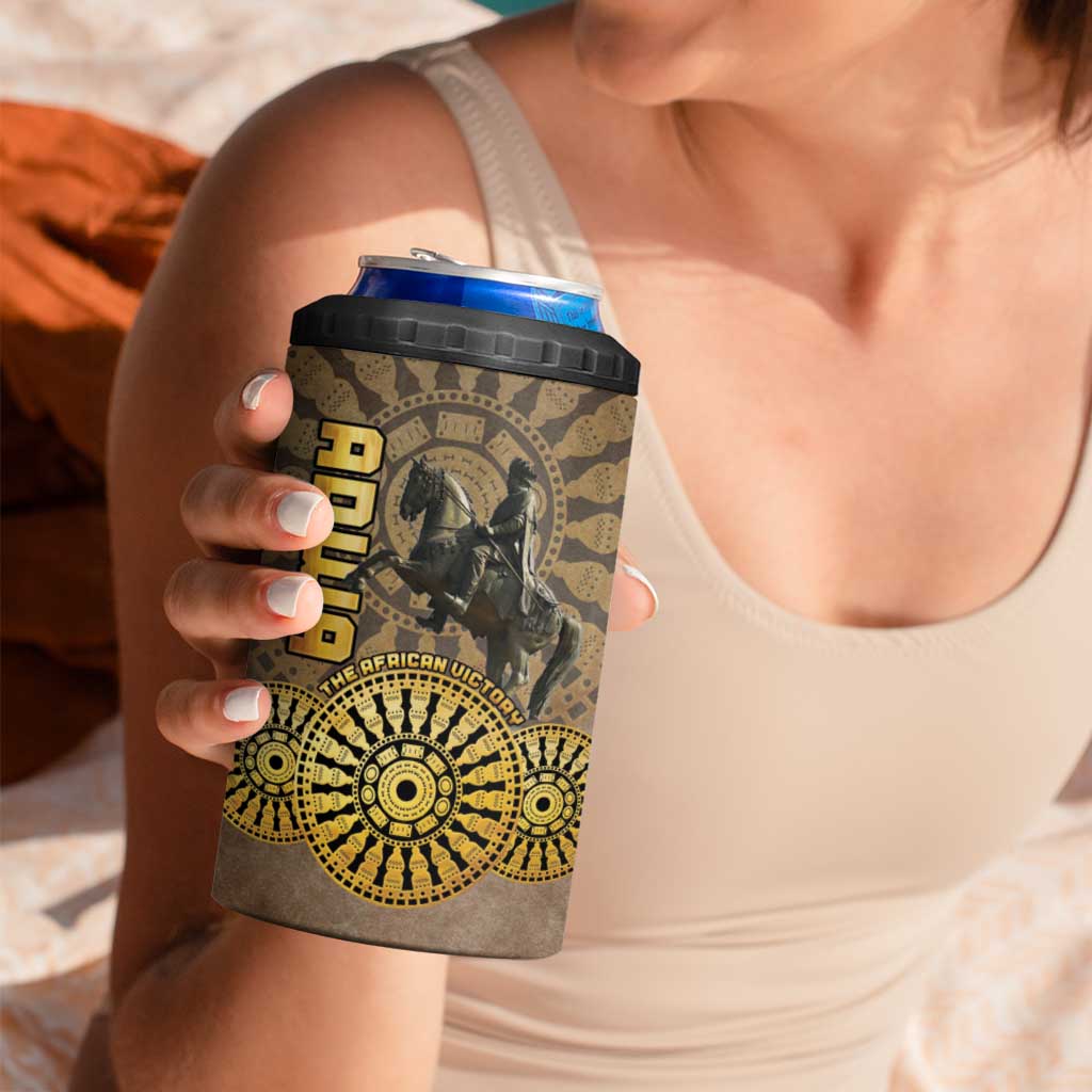 Adwa Victory of Ethiopia 4 in 1 Can Cooler Tumbler African Victory In The Age Of Empire LT15