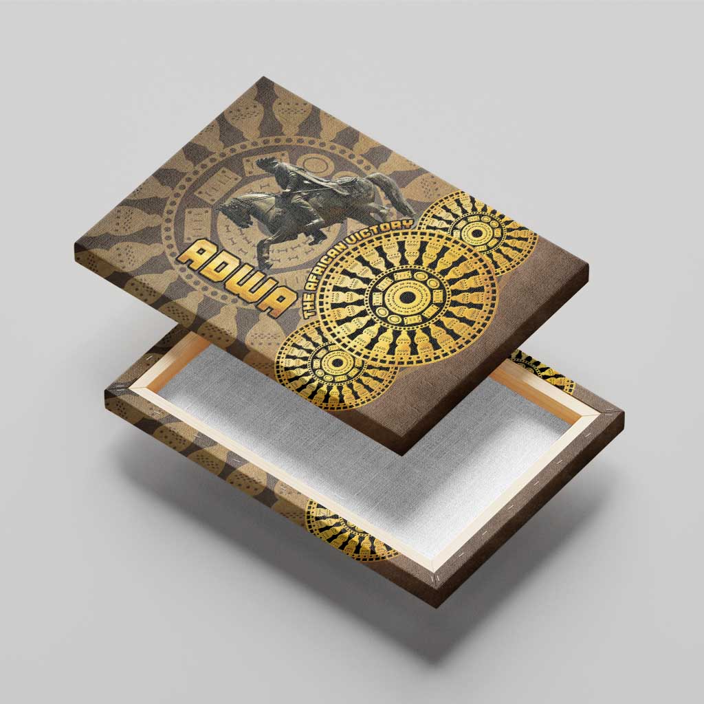 Adwa Victory of Ethiopia Canvas Wall Art African Victory In The Age Of Empire