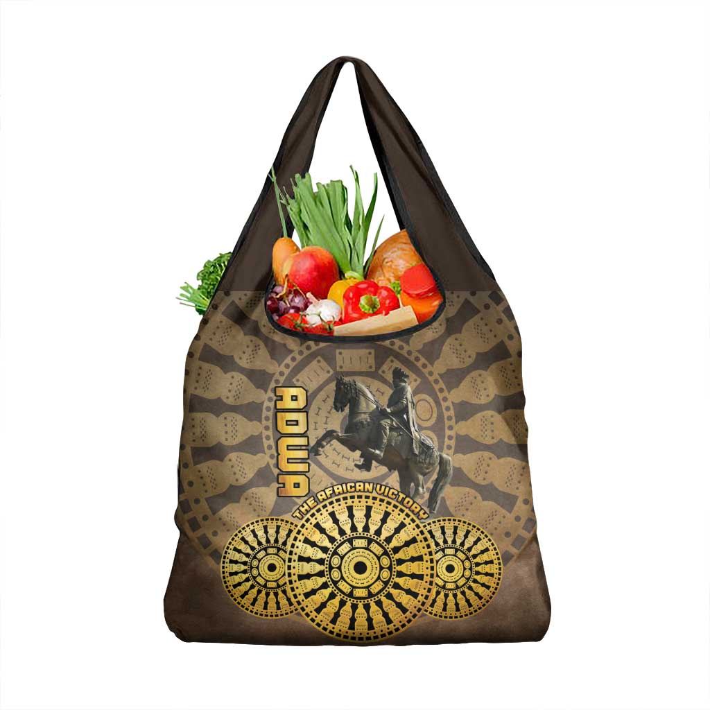 Adwa Victory of Ethiopia Grocery Bag African Victory In The Age Of Empire