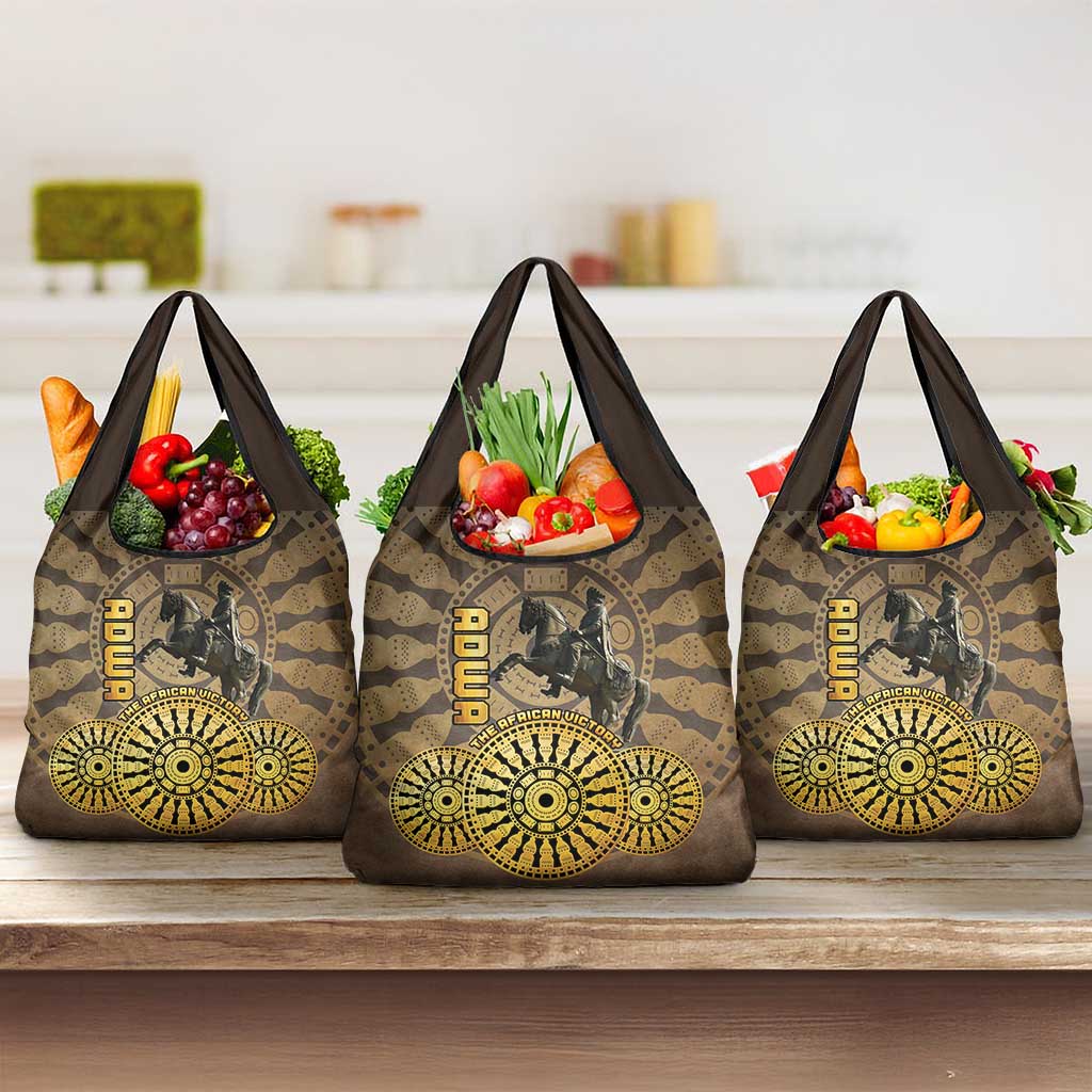 Adwa Victory of Ethiopia Grocery Bag African Victory In The Age Of Empire