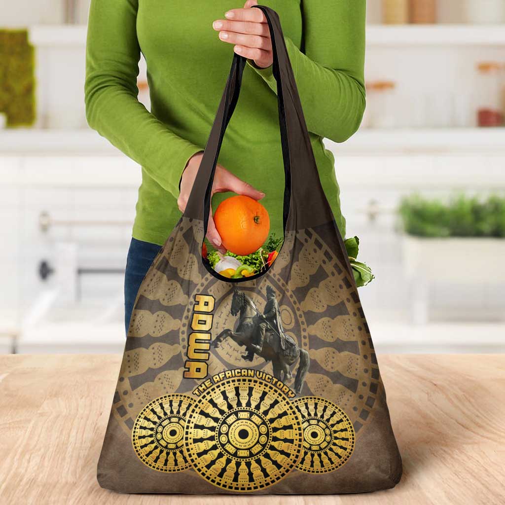 Adwa Victory of Ethiopia Grocery Bag African Victory In The Age Of Empire