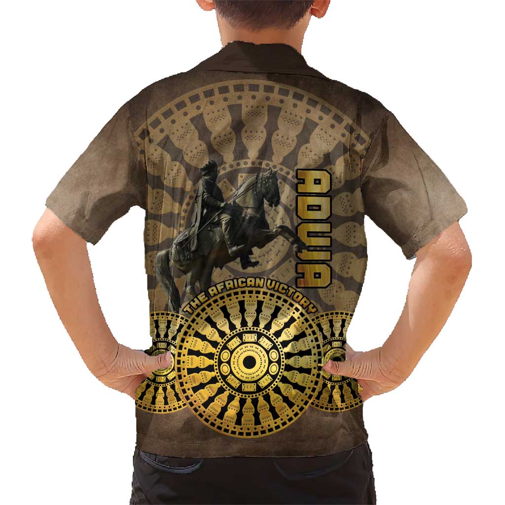 Adwa Victory of Ethiopia Kid Hawaiian Shirt African Victory In The Age Of Empire