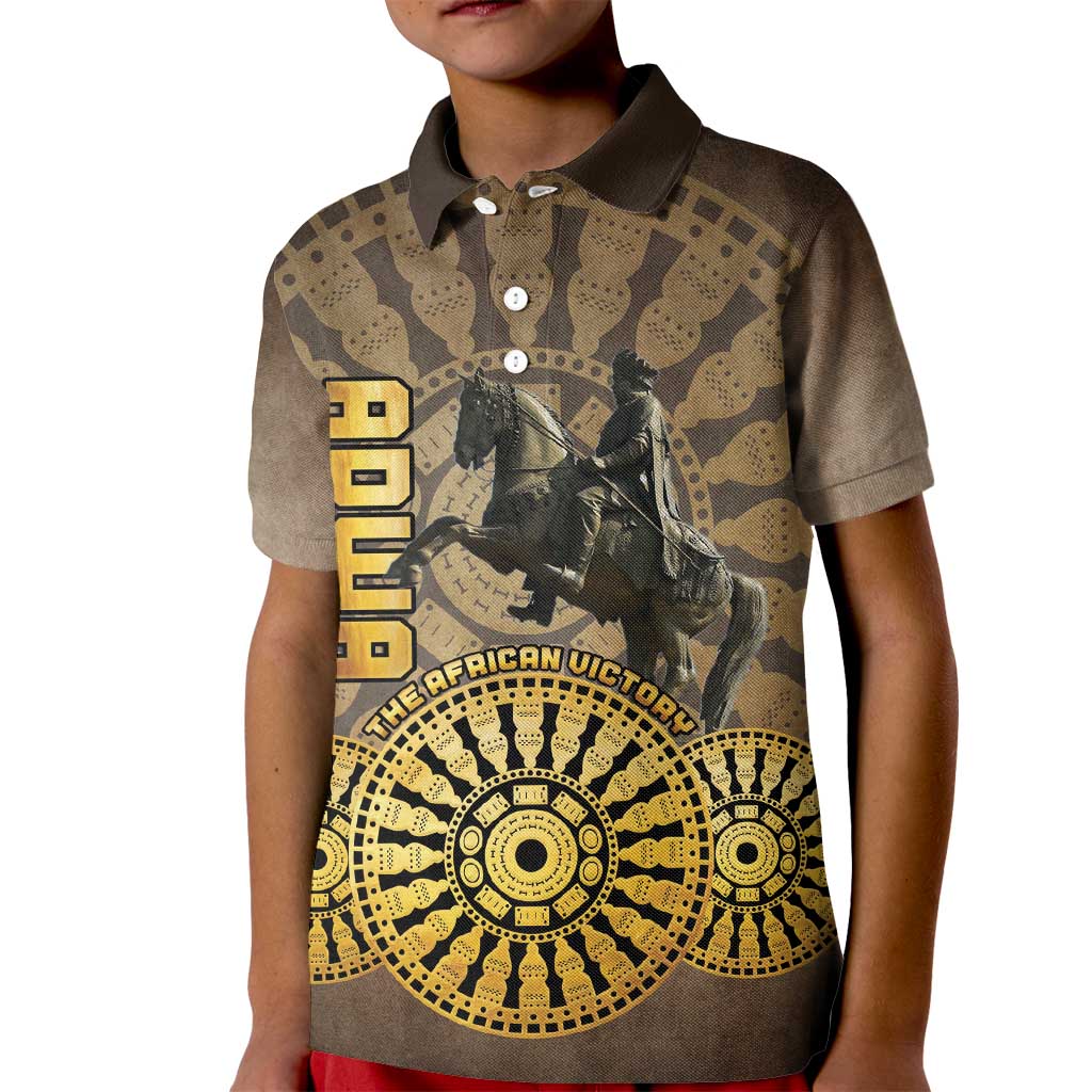 Adwa Victory of Ethiopia Kid Polo Shirt African Victory In The Age Of Empire