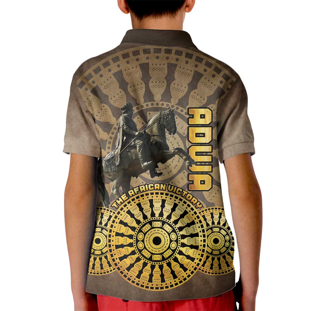 Adwa Victory of Ethiopia Kid Polo Shirt African Victory In The Age Of Empire