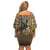 Adwa Victory of Ethiopia Off Shoulder Short Dress African Victory In The Age Of Empire