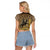 Adwa Victory of Ethiopia Raglan Cropped T Shirt African Victory In The Age Of Empire - Wonder Print Shop