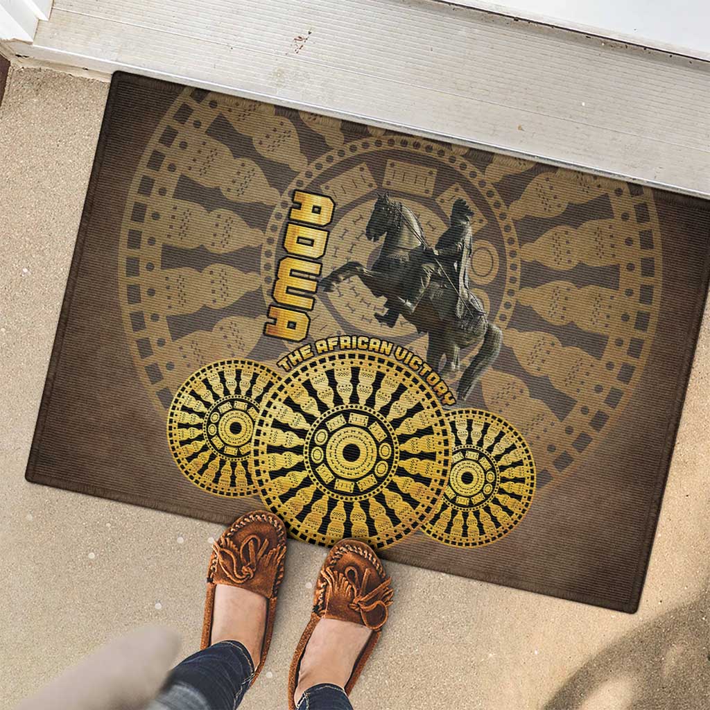 Adwa Victory of Ethiopia Rubber Doormat African Victory In The Age Of Empire - Wonder Print Shop