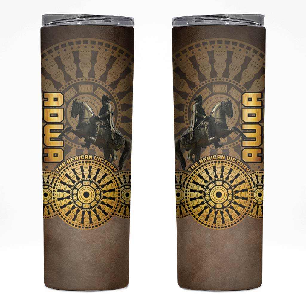Adwa Victory of Ethiopia Skinny Tumbler African Victory In The Age Of Empire - Wonder Print Shop