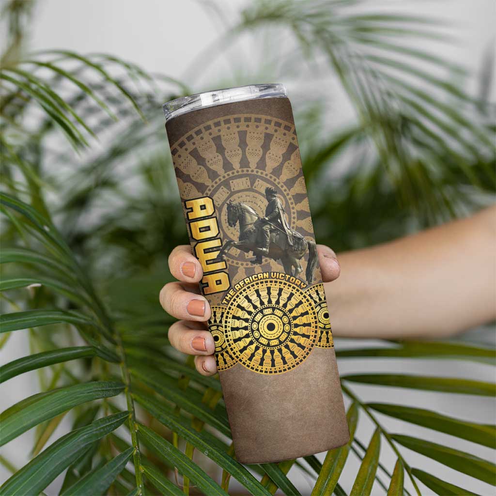 Adwa Victory of Ethiopia Skinny Tumbler African Victory In The Age Of Empire - Wonder Print Shop