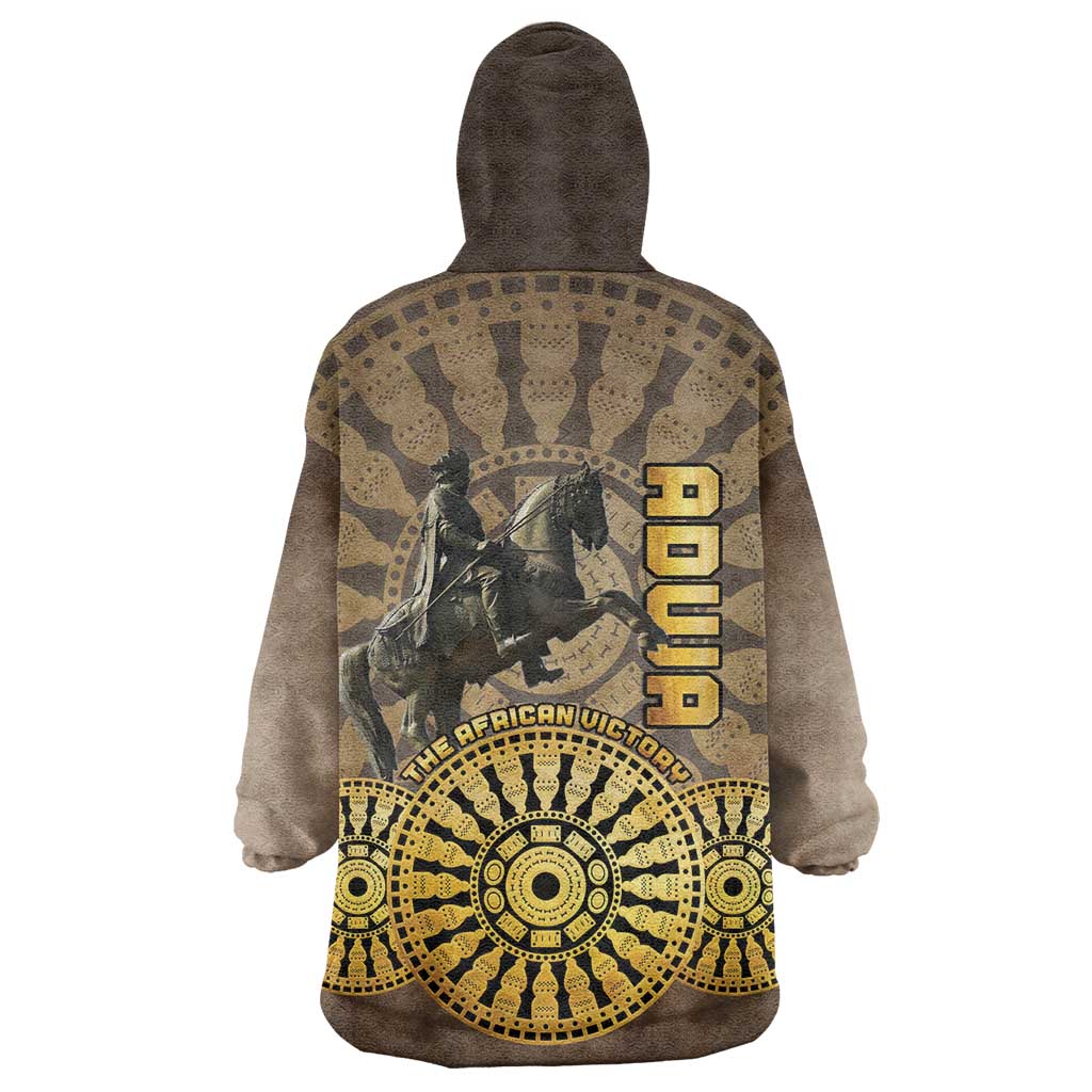 Adwa Victory of Ethiopia Wearable Blanket Hoodie African Victory In The Age Of Empire - Wonder Print Shop