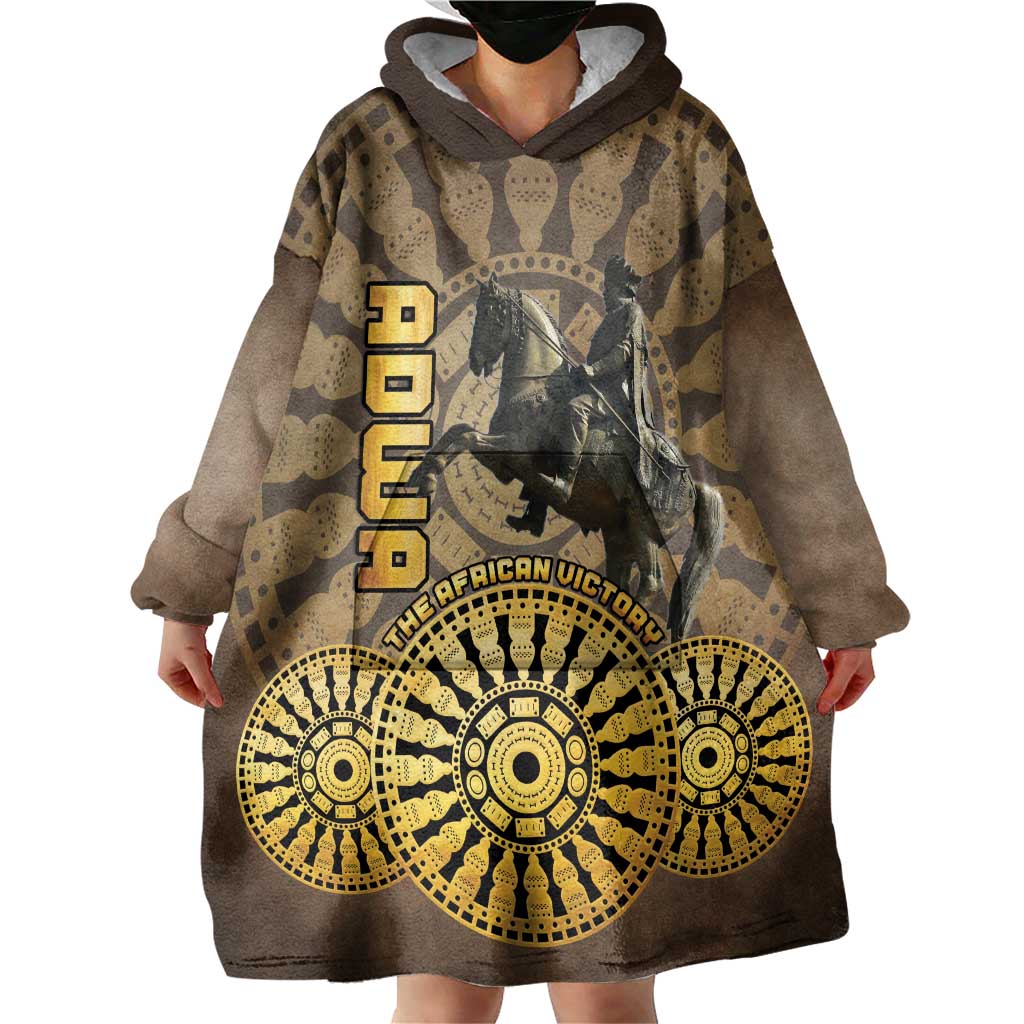 Adwa Victory of Ethiopia Wearable Blanket Hoodie African Victory In The Age Of Empire - Wonder Print Shop