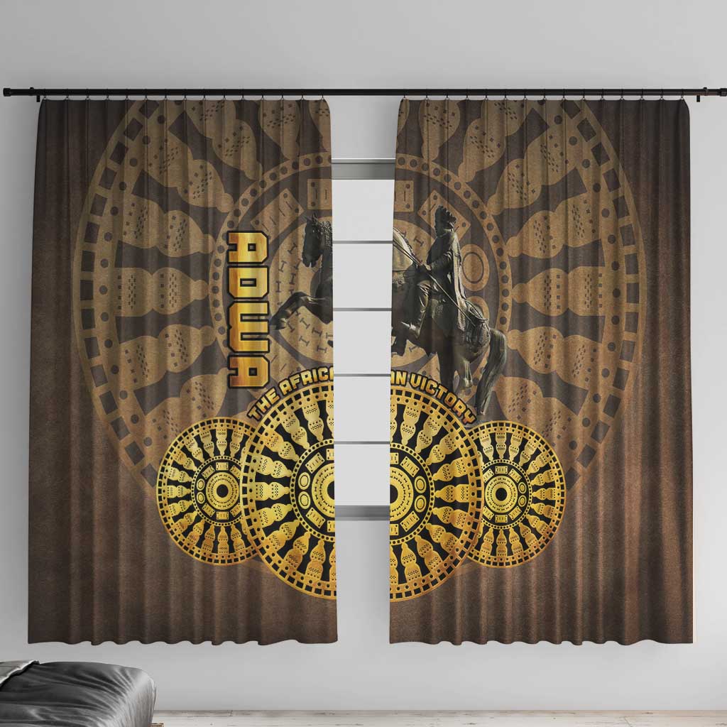 Adwa Victory of Ethiopia Window Curtain African Victory In The Age Of Empire - Wonder Print Shop