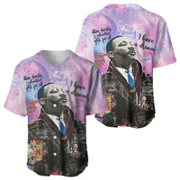 Martin Luther King Jr Baseball Jersey I Have a Dream Graffiti Style - Wonder Print Shop