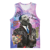 Martin Luther King Jr Basketball Jersey I Have a Dream Graffiti Style - Wonder Print Shop