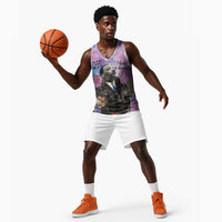 Martin Luther King Jr Basketball Jersey I Have a Dream Graffiti Style - Wonder Print Shop