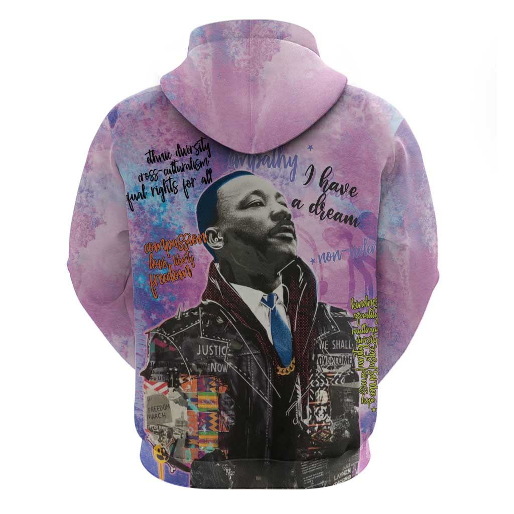 Martin Luther King Jr Hoodie I Have a Dream Graffiti Style - Wonder Print Shop