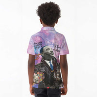 Martin Luther King Jr Kid Polo Shirt I Have a Dream Graffiti Style - Wonder Print Shop