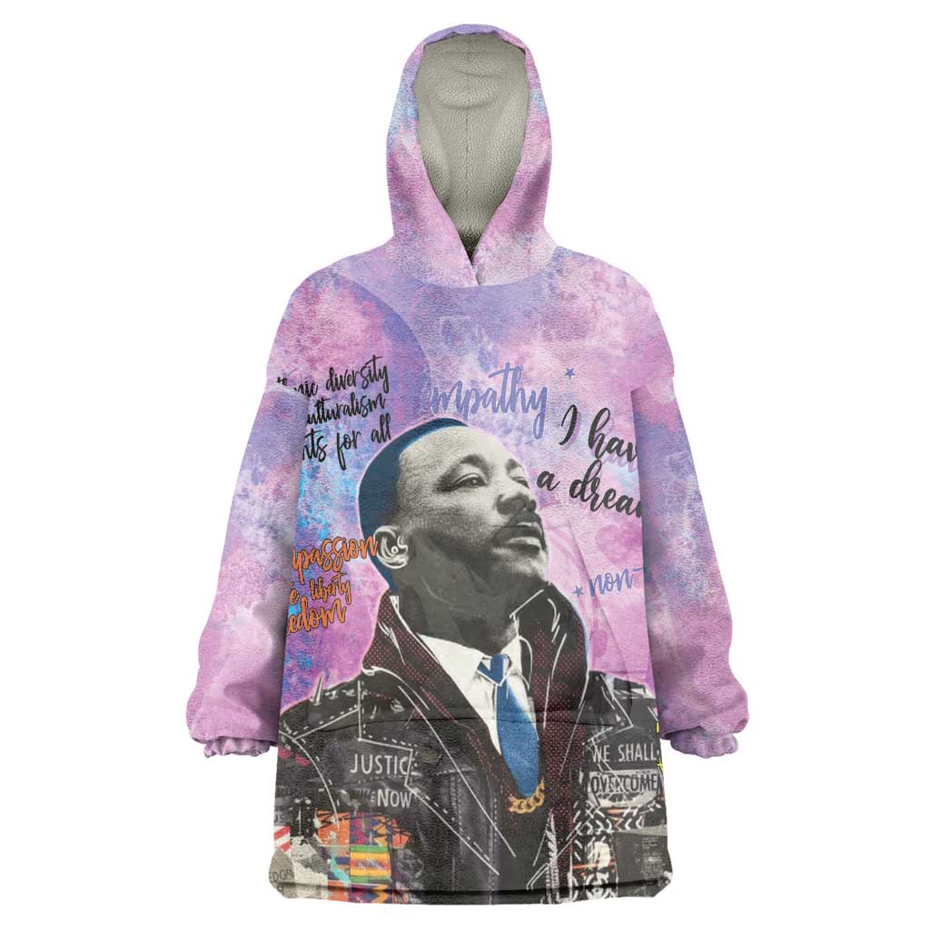 Martin Luther King Jr Kid Wearable Blanket Hoodie I Have a Dream Graffiti Style - Wonder Print Shop