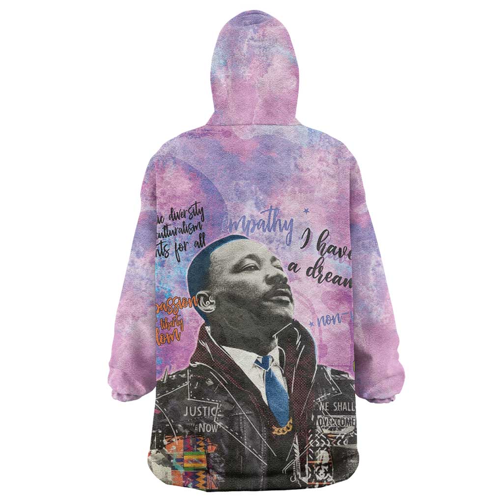 Martin Luther King Jr Kid Wearable Blanket Hoodie I Have a Dream Graffiti Style - Wonder Print Shop