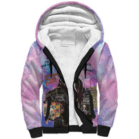 Martin Luther King Jr Sherpa Hoodie I Have a Dream Graffiti Style - Wonder Print Shop