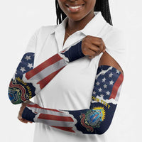 Personalized 54th Massachusetts Infantry Regiment Arm Sleeves American Flag Heritage - Wonder Print Shop